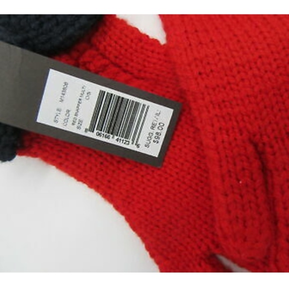 NWT Marc Jacobs red winter gloves - Picture 2 of 3